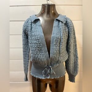 DE ROTCHILD VINTAGE KNIT CARDIGAN – SIZE M